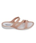 Ladies Aersoft Jello Sandal - 8 Beige