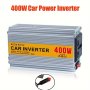 400W Power 200W Rated Power Car Power Inverter 12V To 220V Converter Auto Charger Converter Adapter Modified Sine Wave Universal Socket