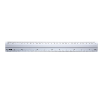 30CM Aluminium Measuring Ruler Metric & Imperial