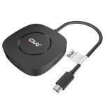 Club 3D USB Type C 3.2 Gen 1 Multi Stream Transport Mst Hub DISPLAYPORT1.4 Triple Monitor