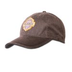 WMA247 Olive Oilskin Crest Cap