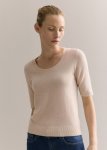 Merino Cashmere Knit T-Shirt