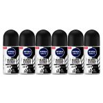 Invisible Nivea Men Black & White Original Anti-perspirant Roll-on 6X50ML