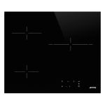 Smeg SE263TD1 60CM Univer Aesthetic Ceramic Hob Black Ceramic Glass