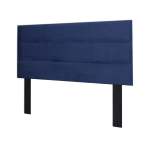 Florence 3 Bump Headboard Blue