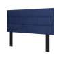 Florence 3 Bump Headboard Blue