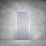 Wall Art D096 - 2900 X 1400 X 20 Indoor Matt Black No
