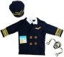 Pilot - Role Play Costume For Kids Costume Wear Black