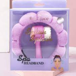 Cotton Spa Headband Set 3 Colors Available - Purple