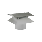 250 Mm Turbo Cowl Round Base Stainless Steel