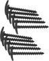 10 Plastic Tent Pegs For Awning Accessories High-strength Threaded