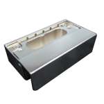 Drop Bolt Lockcase Gusset Plate