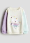 Motif-detail Sweatshirt - Cream Gabby's Dollhouse