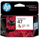 HP 47 Tri-color Original Cartridge
