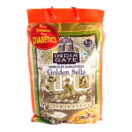 Parboiled Basmati Rice Golden Sella Sella Chawal 5KG - Extra Long Hardened Grain For Large Catering Biryanis & Pulaos Non-sticky