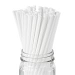 Straws – Thick Smoothie – White