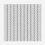 Wallpaper - Modern Herringbone