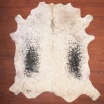 Bs Grade Nguni Hide 224 Black white XL - Extra Large Black white Speckled