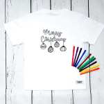 Colour-in Xmas T-Shirt