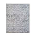 Floral Abstract 152X237CM Grey Carpet