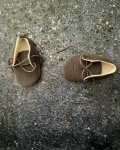 Grey Corduroy Shoes Size 2