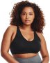 Women's Ua Smartform Evolution Mid Sports Bra - Black / XL