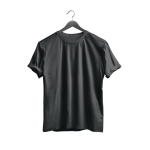Large Black Polyester T-Shirt - Sublimation Express