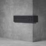 House Number & Mailbox D03 - 325H X 500D X 1500W Matt Black No