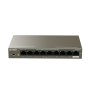 9-PORT Desktop Switch With 8-PORT Poe / TEF1109P-8-102W