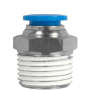 AirCraft Pu Hose Fitting Straight Stud 10MM-1/2" M