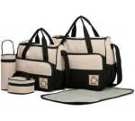 Black Tote Diaper Bag