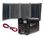 Flexopower Lithium 700-SB50 Portable Power Station NAMIB260W Portable Solar 10M Extension Cable Combo – Plug & Play For