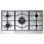 Elba – Elio Lite 90CM 5 Burner Gas Hob – 02 ELIO95-545L