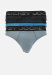 Jockey 3PK Graded Elastic Piped Brief - Multi