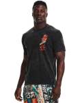Men's Ua Destroy All Miles Short Sleeve - Black XXL