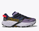 HOKA Women's Speedgoat 7 Trail Running Shoe - Berry Jam Starlight Glow US10 UK8.5 Women
