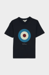 Kids Target Tee - Black - Black 11-12 Years