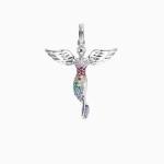 Engelsrufer Silver Multicoloured Angel Pendant