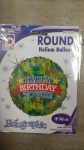 Happy Birthday Army Single Foil