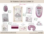 Cot Duvet Bedding Day Dreaming Cloud Ellie Elephant Set
