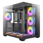 Antec Cx Mirror Argb Atx Mid-tower Gaming Chassis - Black-cx Mirror B