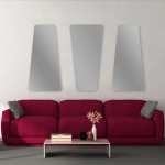 Birch Popsicle Frameless Mirrors