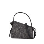 Geo MINI Denim Crossbody -washed Black