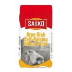 Sasko Self Raising Bran Flour 1KG