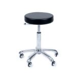 Stool Hairdressing Chrome Base & Gaslift 48X48X18CM