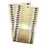 Metal Grocery List Reusable Shopping List Memory Reminder Board Metal Sliding Shopping List Mat Convenient Tools For Home Shopping Working - 5.5"X