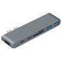 7-IN-1 Type-c Docking Station With Dual Thunderbolt 3 Ports