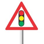 Traffic Signals Ahead Road Sign W301