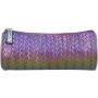 Clicks Fantasy Round Cosmetic Bag Peacock