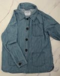 Old Navy Blue Denim Collared Shirt 10 12Y